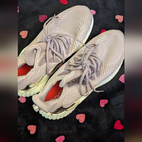 adidas Other - Adidas Alphaboost Low Mens Running Shoe Soft Vision Orchid Tint G28567 NWOT 10